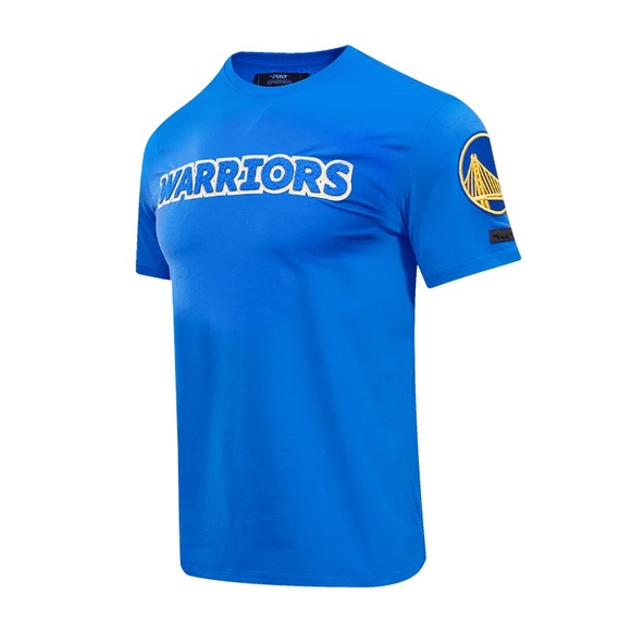 Pro Standard GOLDEN STATE WARRIORS CLASSIC CHENILLE SJ TEE - Picture 1 of 8